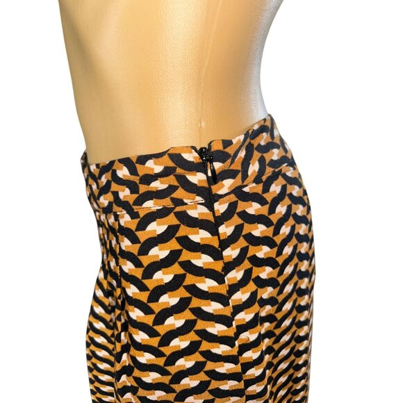 Who What Wear Womens Geo Print Wide Leg Pants Size 2 Lagenlook Boho - Picture 6 of 9